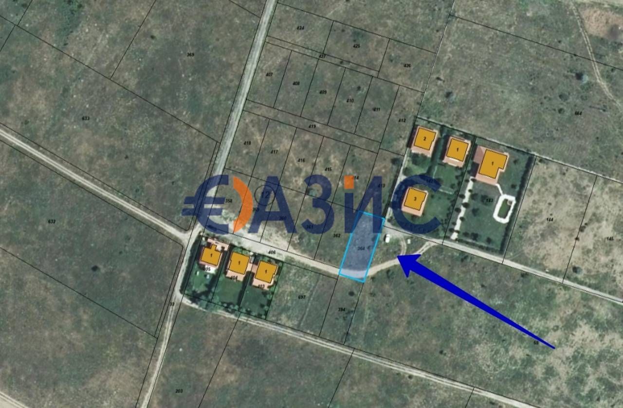 Урбанизиран парцел, 500 кв. м, с. Кошарица, България,