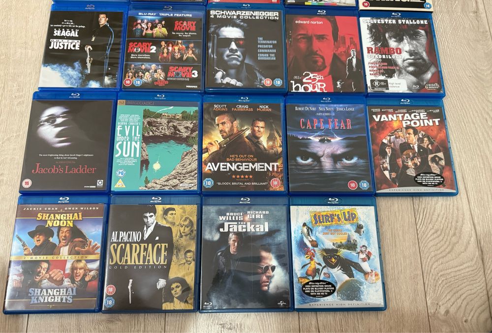Продавам топ заглавия Blu-ray филми