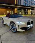 Лицензирана Акумулаторна Кола BMW I4, 70W, 12V7Ah, Bluetooth