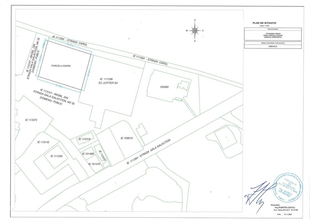 Jupiter teren de vanzare