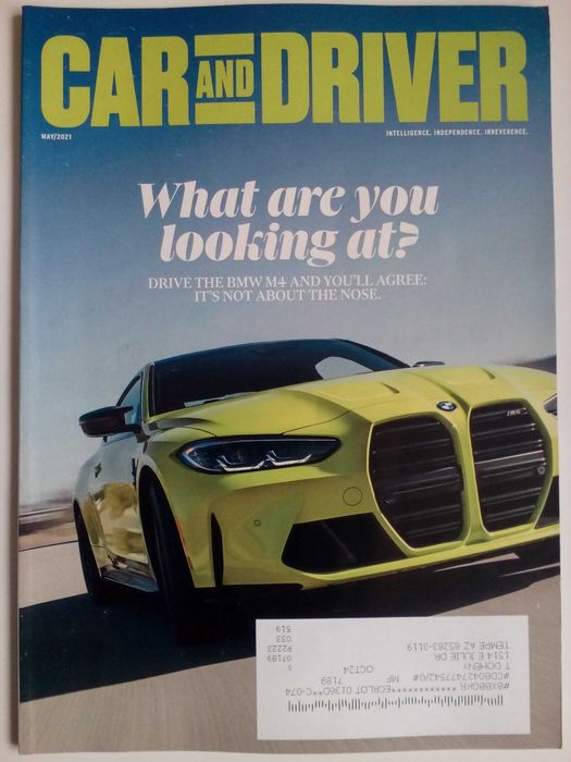 Колекция списания за автомобили Car & Driver Motor Trend Road & Track