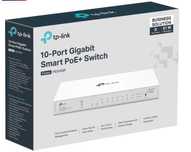 Switch TP-Link Festa FS310GP, 8 porturi Gigabit PoE+, 2 sloturi Gb SFP