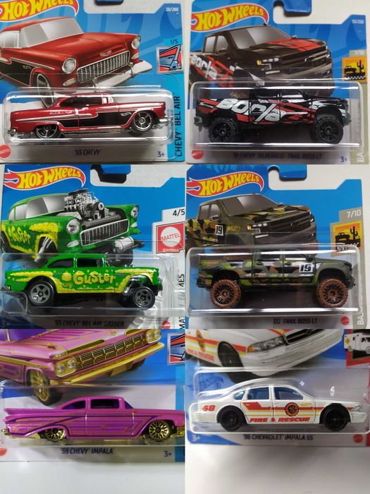 Hot Wheels колички