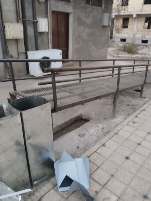 Пандус металлический