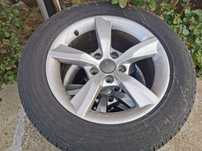 Jante originale Audi 16 cu anvelope Goodyear 225 55 R16