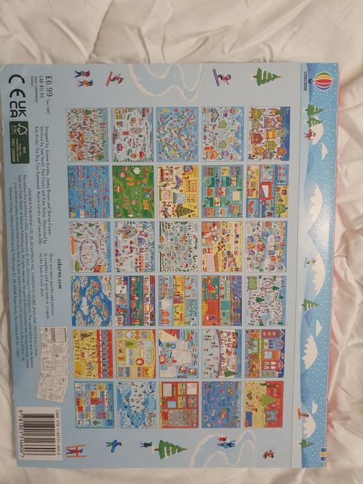 Carte usbourne originala. Noua activitati de Craciun ideala cadou