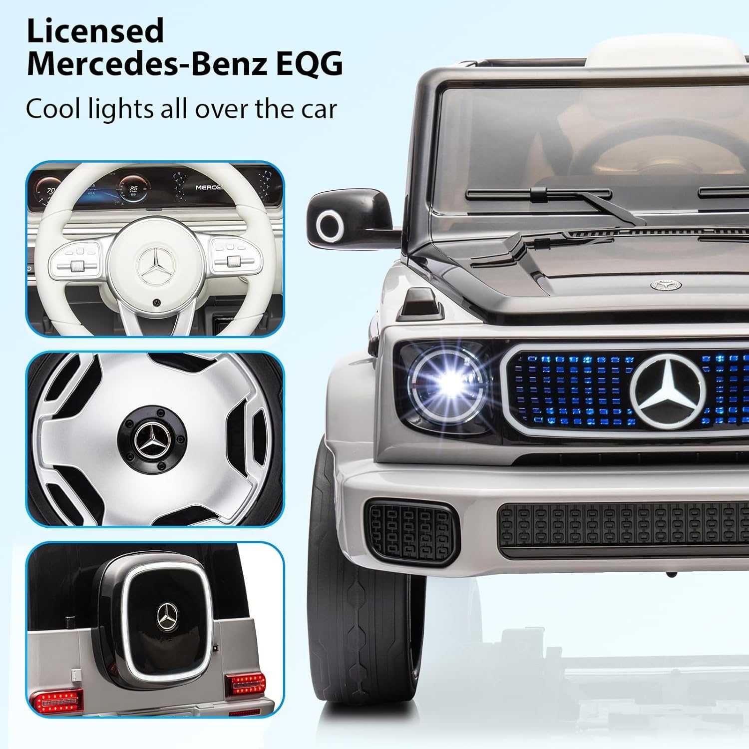 Акумулаторен джип Mercedes EQG Electric G-Class 12V