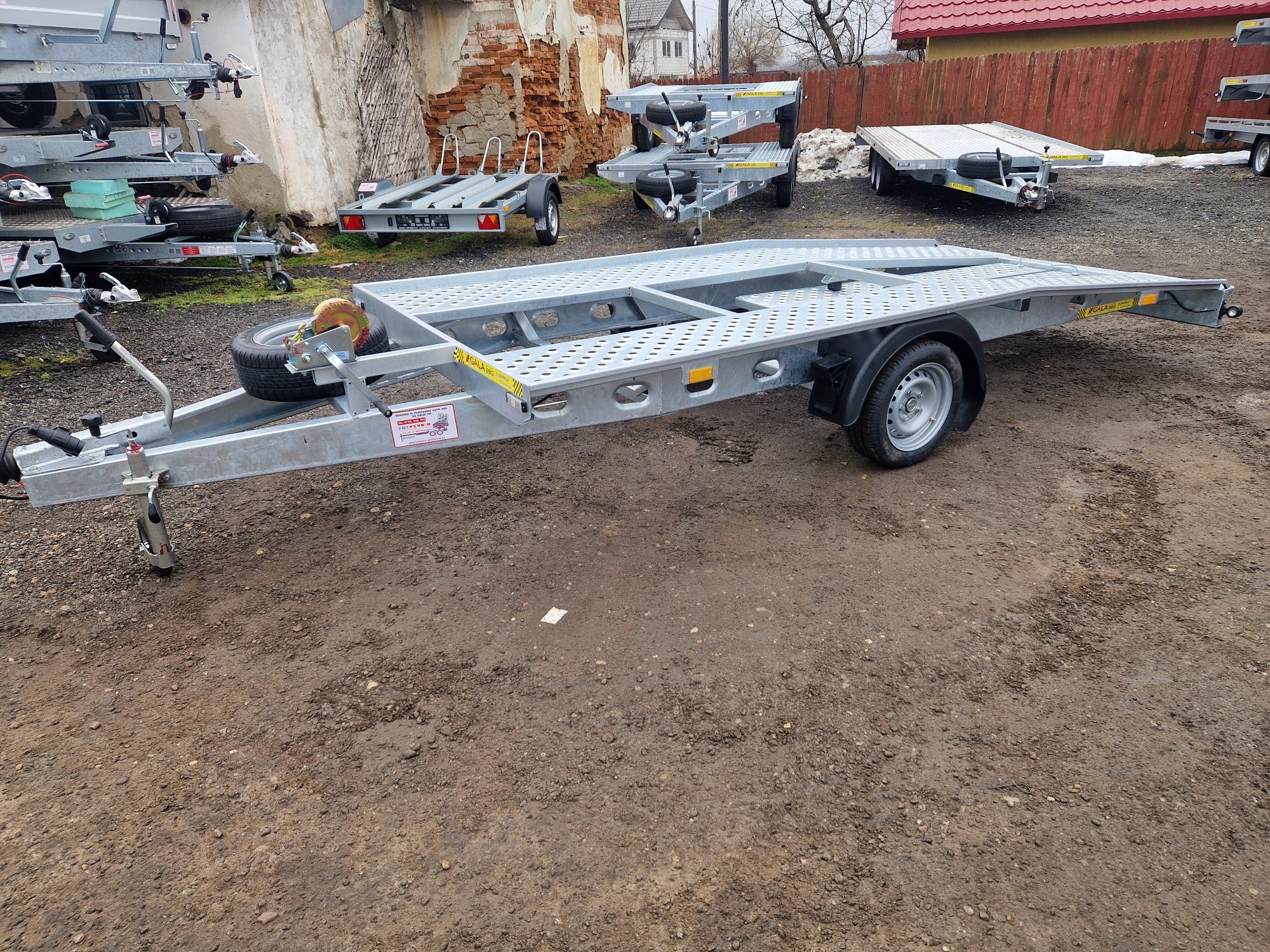 Închiriez platforma auto cat B. 1500 kg| inchriez remorci auto 2000kg