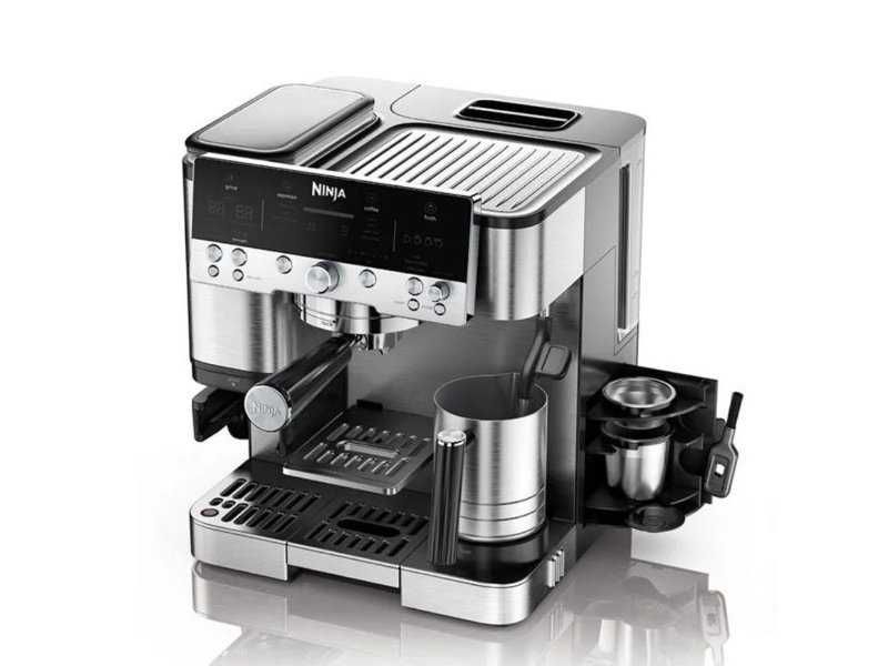 Кафеавтомат с Приставка за Млечна Пяна Ninja Luxe Premier ES601EU