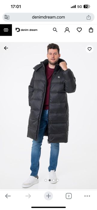 Зимна парка Calvin Klein размер L