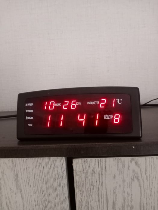 Часы электронные и настенные