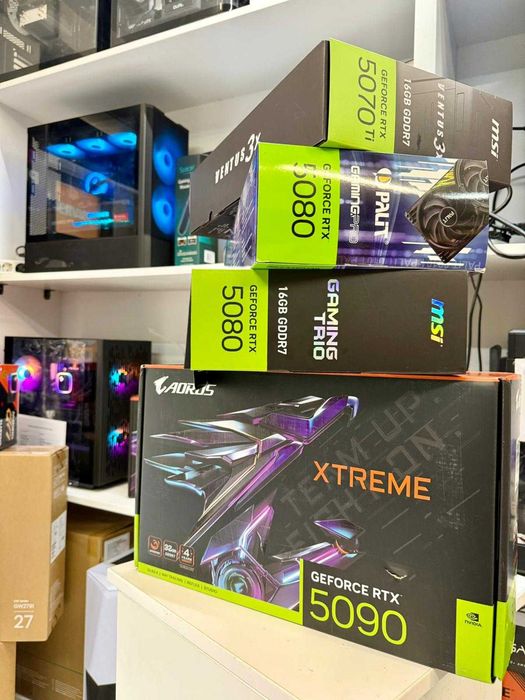 RTX 5090 AORUS EXTREME Whaterforce - Tva inclus, Garantie 12 luni!