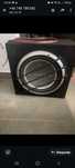 Subwoofer punch 250w rms+Statie 500w blaster