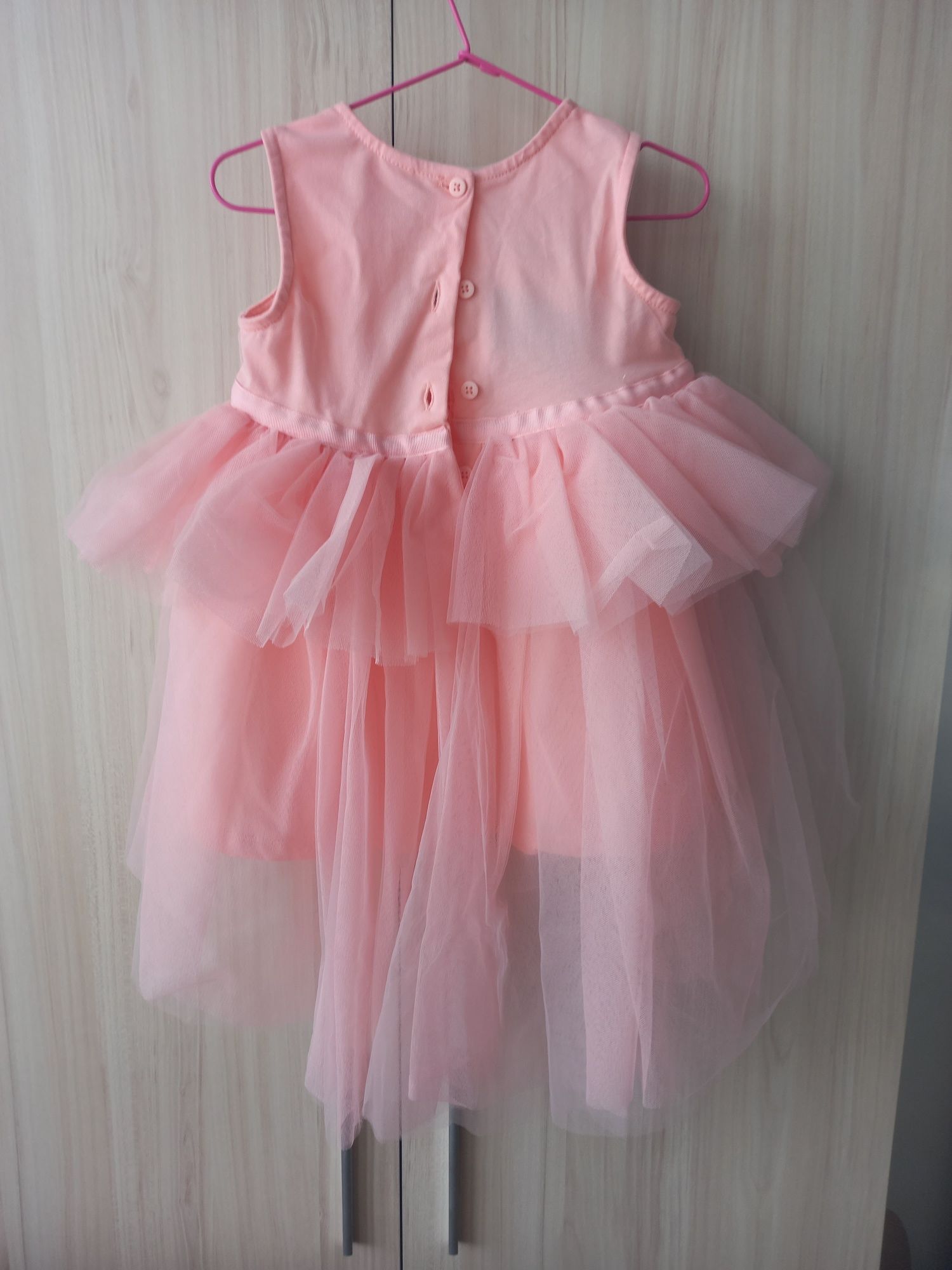 Нова официална детска рокля с етикет LCW 12-18м 86см