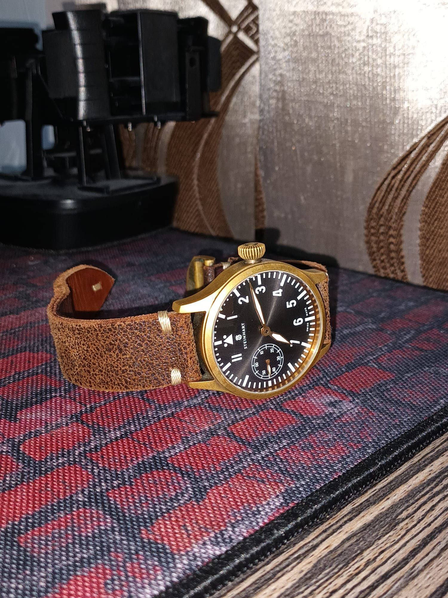 Ceas steinhart bronze