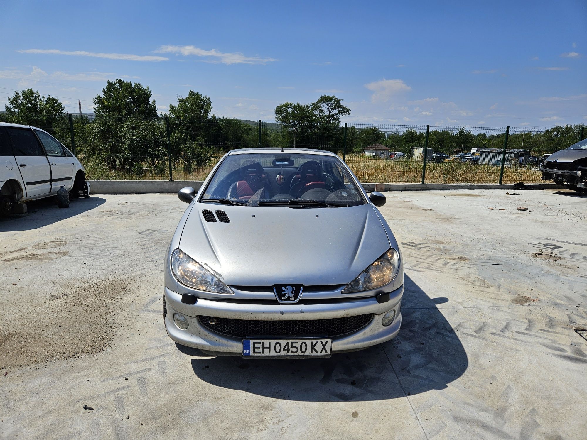 Пежо 206 цц, 1.6i 16V, кабриолет, НА ЧАСТИ