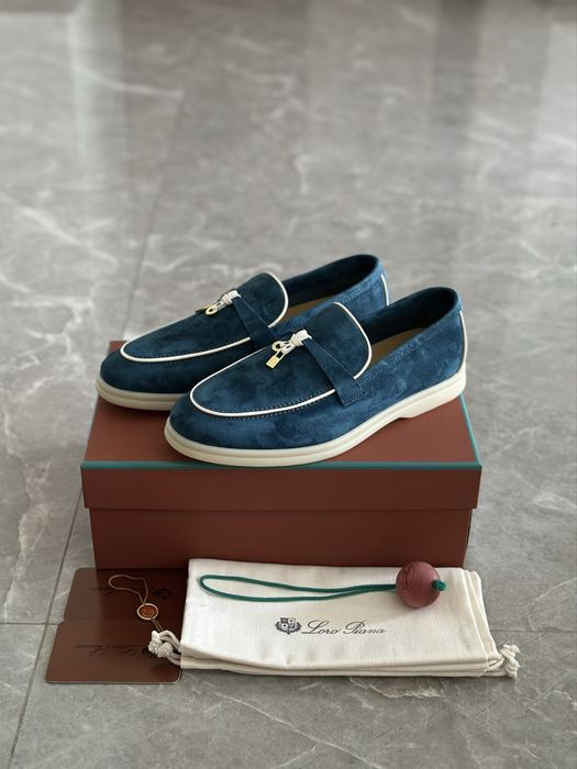 Mocasini pantofi Loro Piana Summer Charms Walks PREMIUM