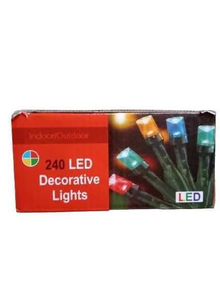 Instalatie pom craciun 240 led multicolor