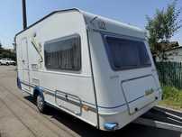 Rulota Knuas Blue Line,an2000,2-3 pers,baie,boiler,wc fix,cadita dus