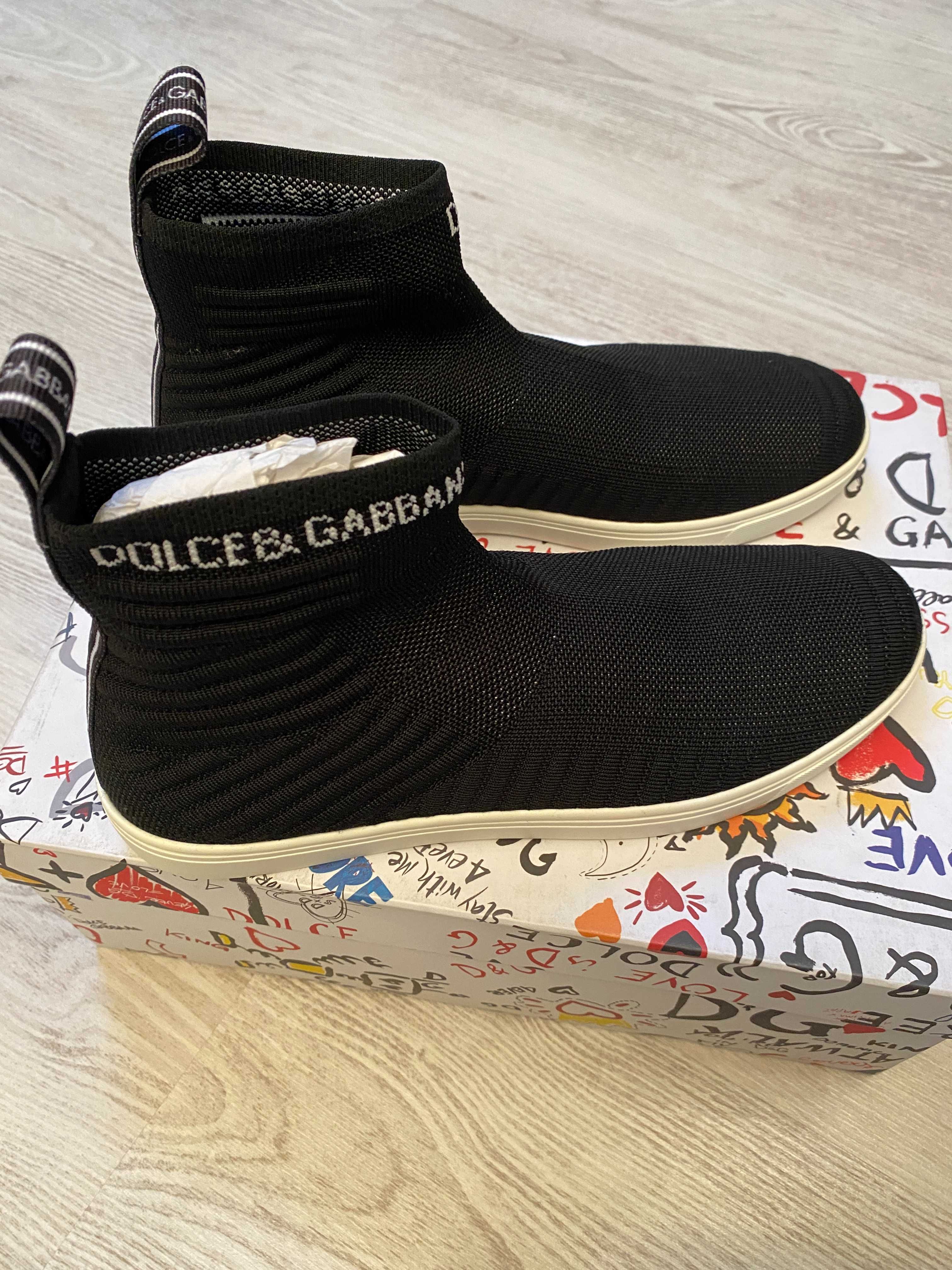 Dolce Gabbana  hi sneakers 42 si 43 model nou, originali, full box,