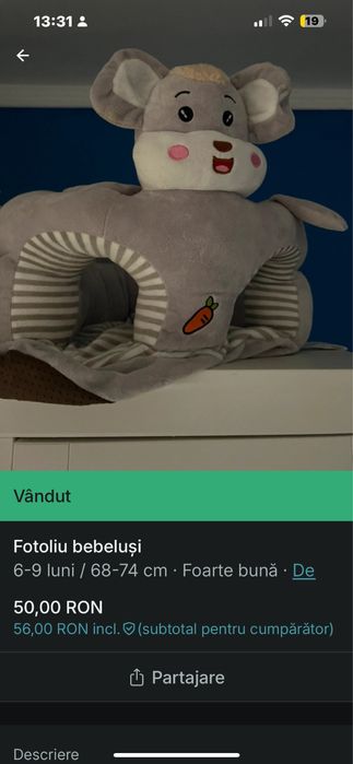 Fotoliu bebelusi