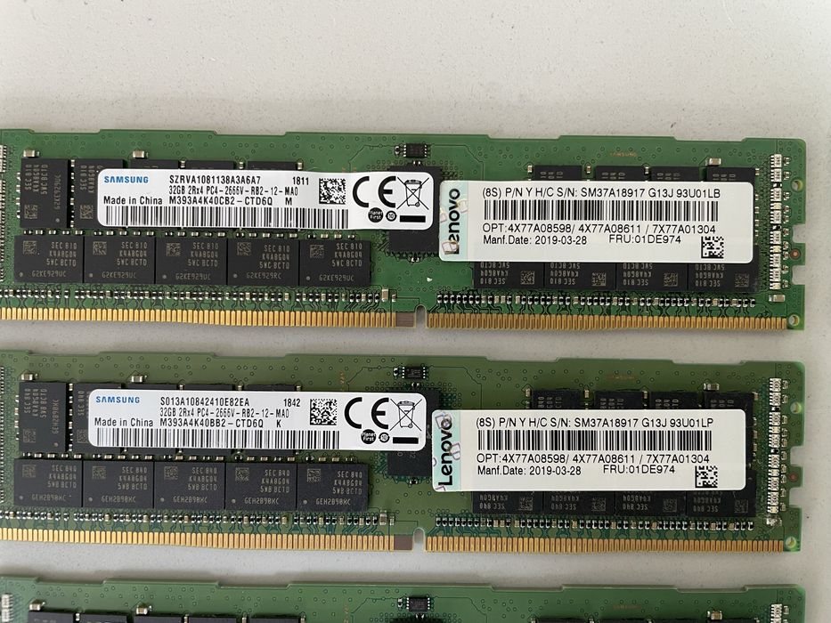 Серверная озу ddr4 32gb reg ecc 2666mhz