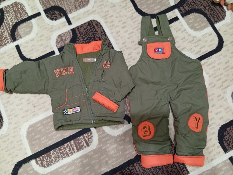 Куртка с комбенезоном с 1 до 2 лет