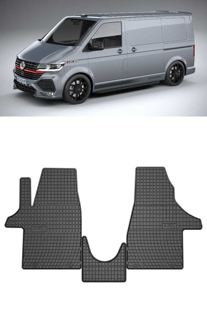 Гумени стелки Frogum съвместими с Volkswagen Transporter T6 2019-24