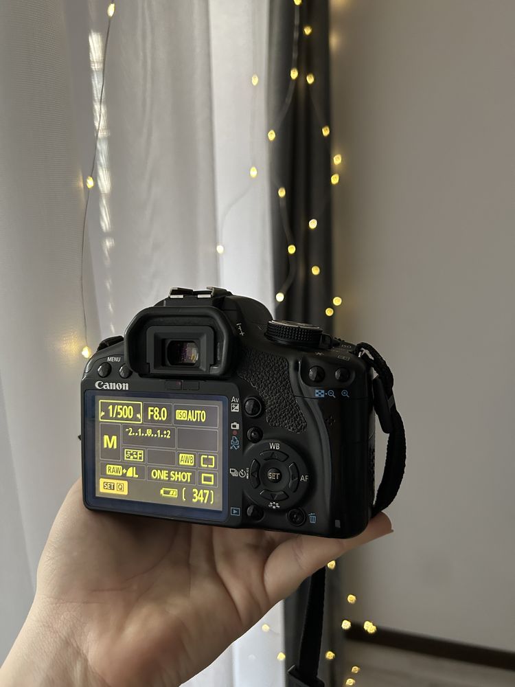 Продава се Canon EOS 500d в много хубаво състояние! + 2 ОБЕКТИВИ