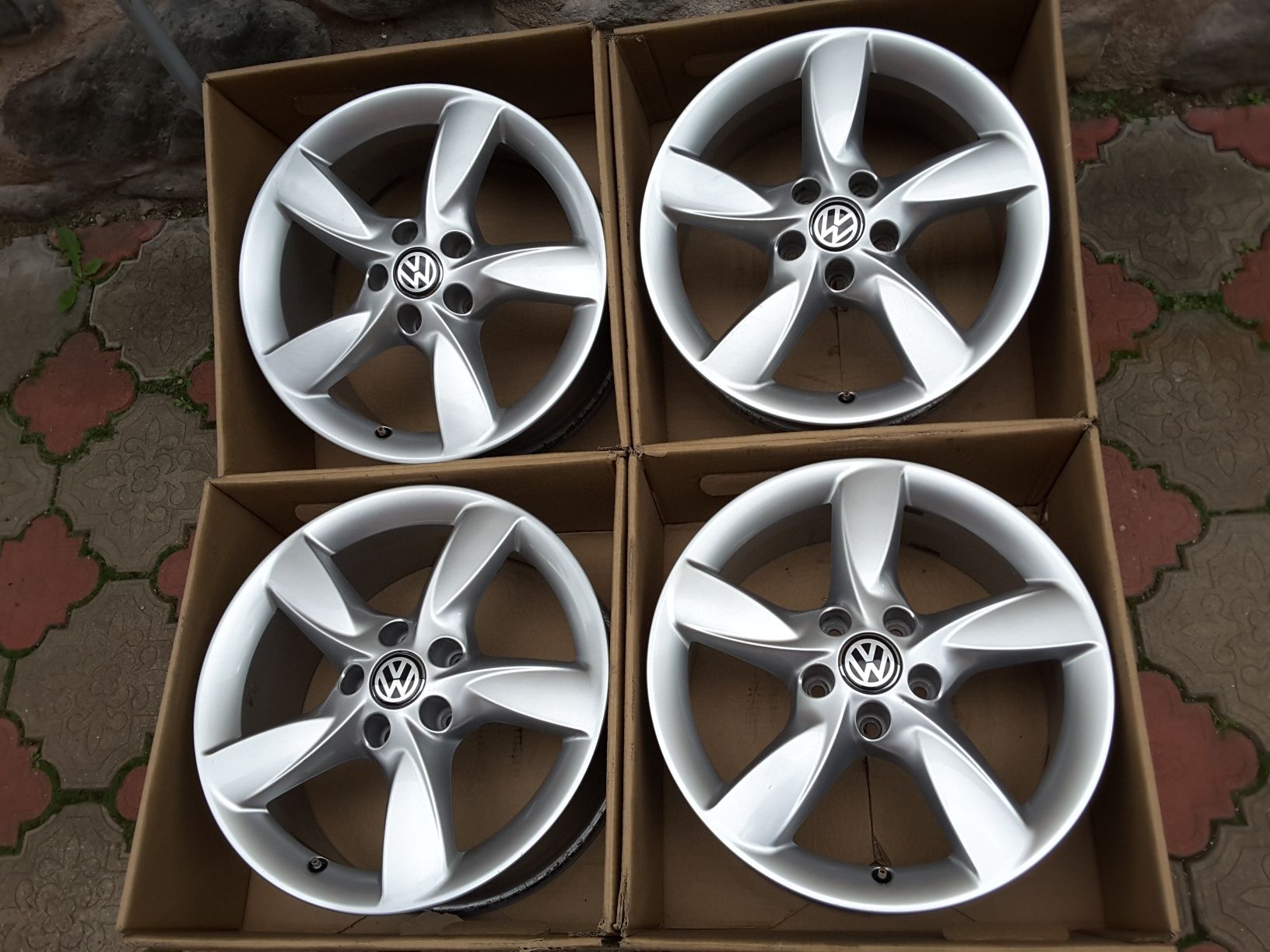 jante aliaj 17; 5x112 Vw Passat b6, b7, b8, CC, Alltrack,Tiguan,Sharan