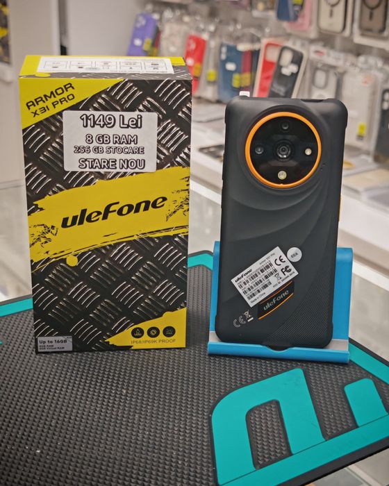 Ulefone Armor X31 Pro, 8/256 GB, Nou, 2 ani garanție
