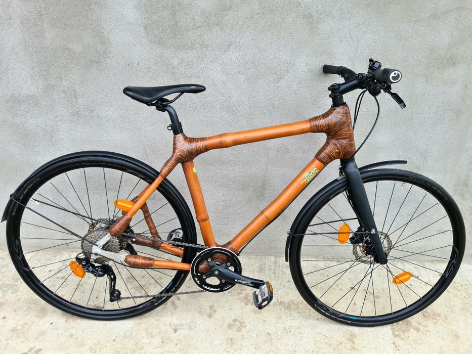 Bicicleta trekking premium MyBoo din bambus/deore/handmade/1x10
