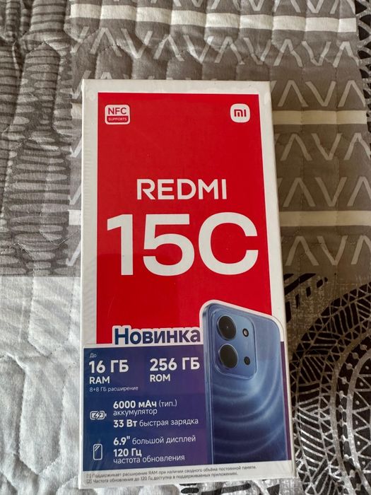 Новый Redmi 15c 8/256