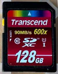карта памет Transcend TS128GSDXC10U1 128GB SDXC Class 10 UHS-I