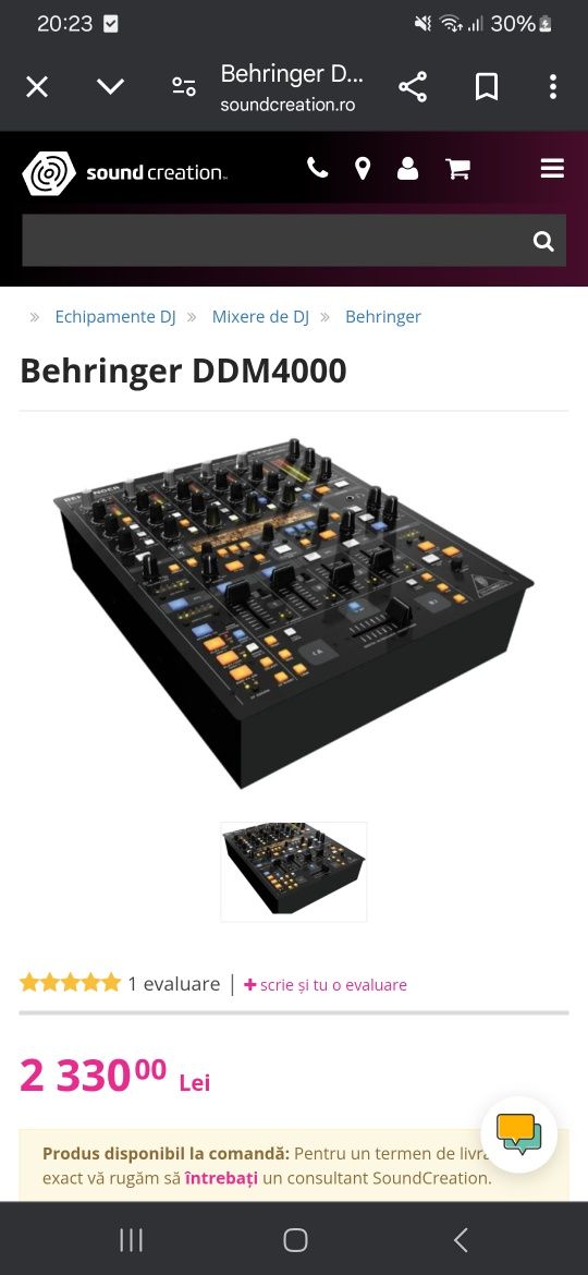 Mixer behringer,schimb cu altul mixer