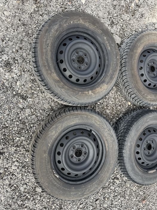 Джанти със зимни гуми