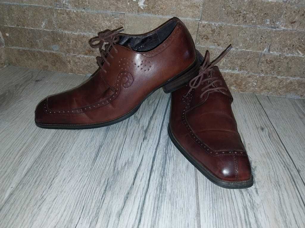 pantofi piele marca DOMANCHI-Pret redus !!