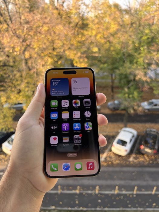 Vand iPhone 14 PRO MAX Gold 87% bateria