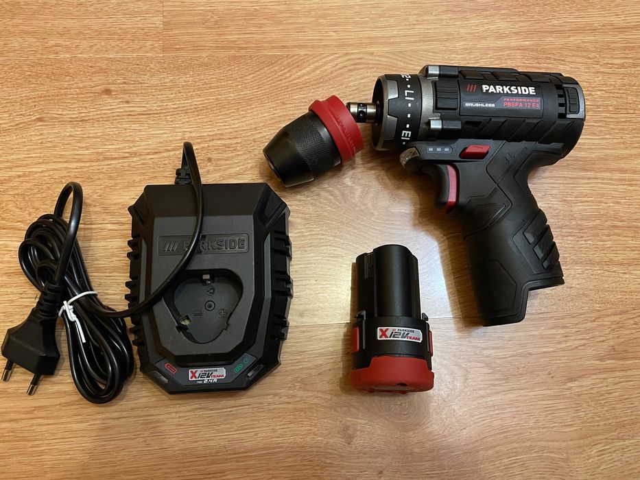 Акумулаторен безчетков винтоверт PARKSIDE PERFORMANCE PBSPA 12 E4