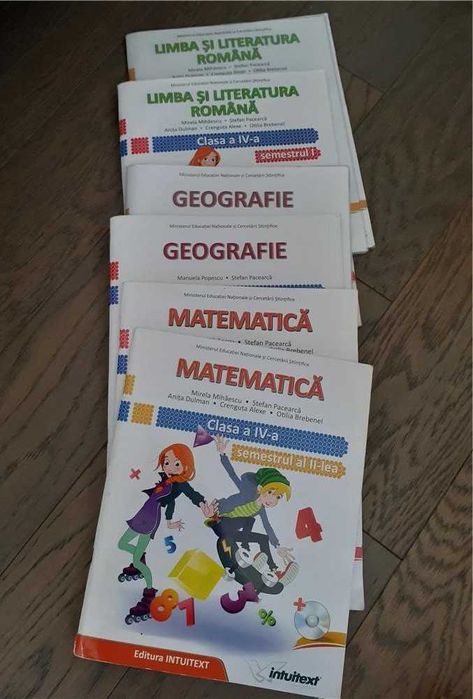 Manuale clasele IV, VI, VII, VIII