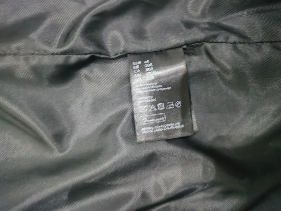Palton scurt H&M negru ( mărimea 48)