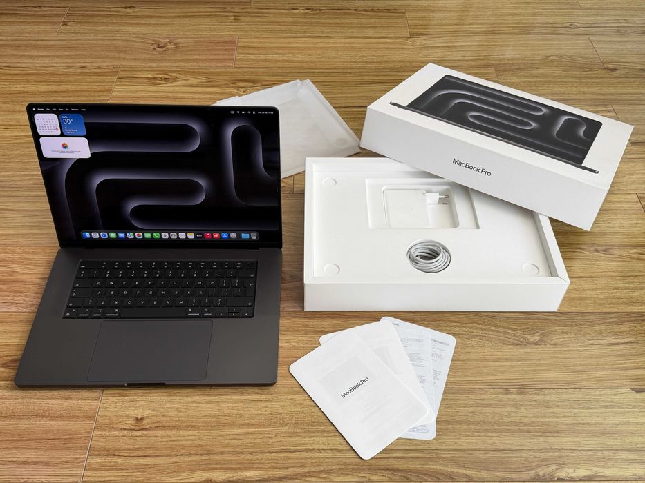 MacBook Pro 16`M4 Pro/14 CPU/20 GPU/24GB RAM/512GB SSD/1 Година Гаранция/Батерия 100% — миниатюра 1