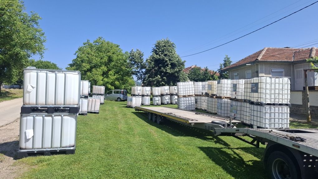 Ibc tank 1000 l бидони за вода 1000 литра