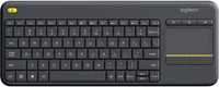 Tastatura Wireless Logitech K400 Plus Dark Touchpad USB - Black
