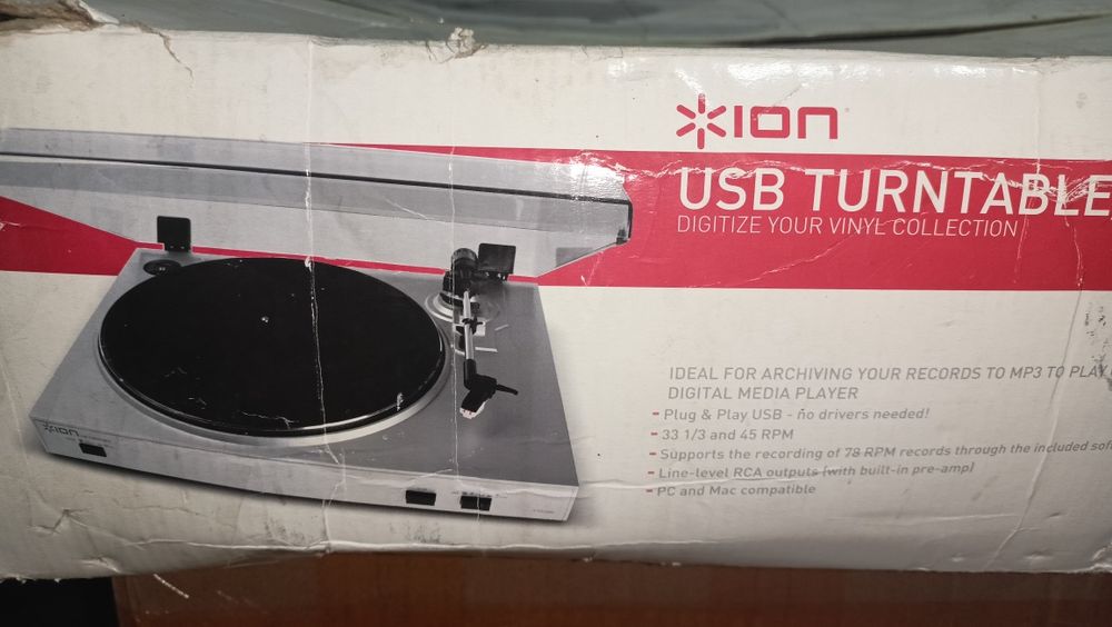 Vand Player *ION USB Turntable