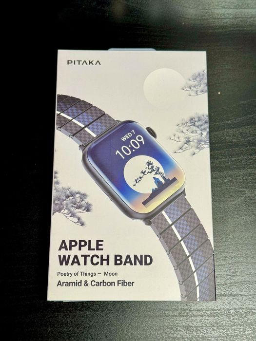 Curea PITAKA Carbon Fiber pentru Apple Watch • Nouă, în cutie