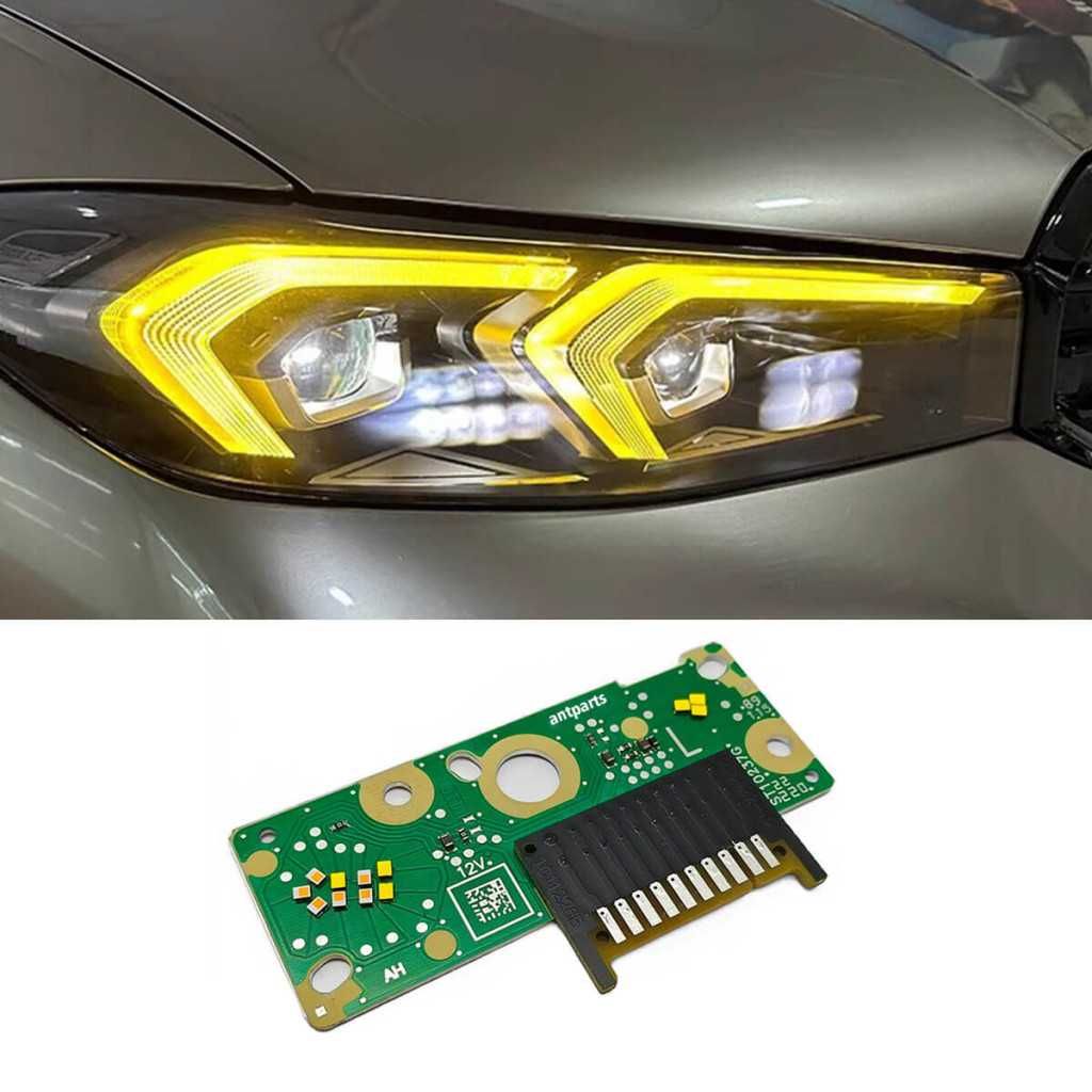 Modul Angel Eyes DRL Galben BMW Seria 3 92, E93, F32,G30,F30,G01,G02,