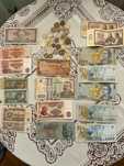 Bancnote și Monede de colecție vechi din diferite țări orient/occident