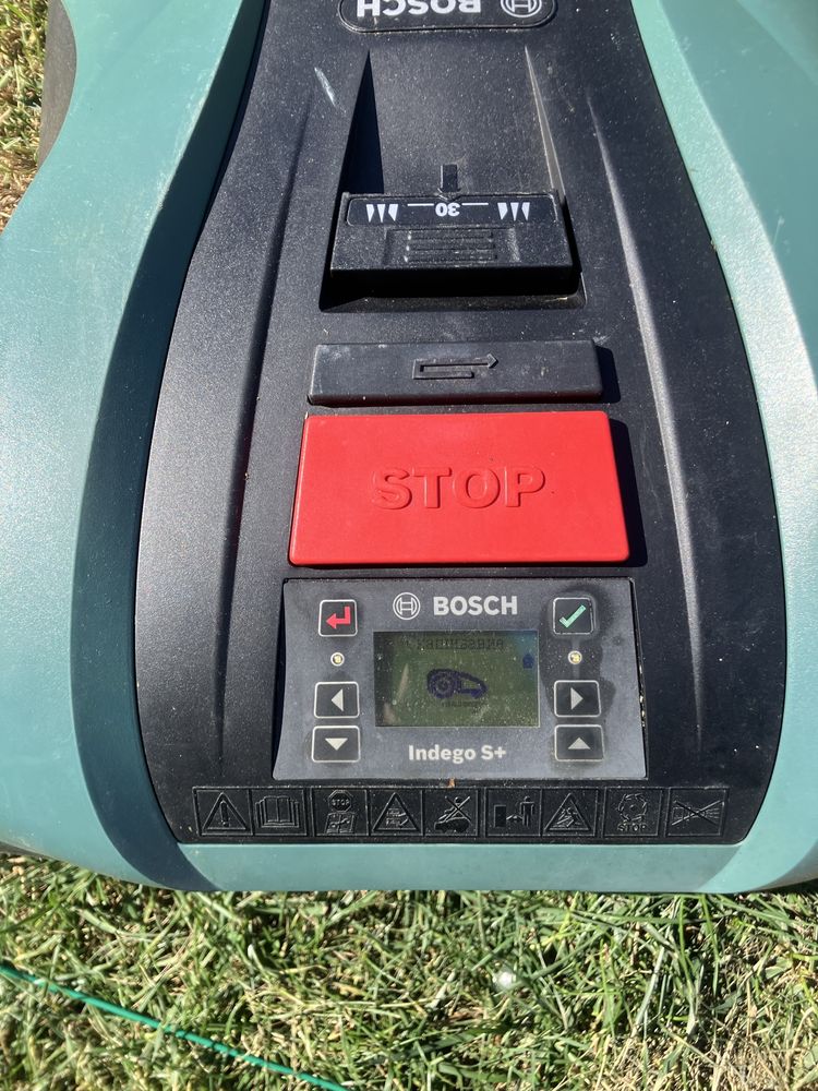 Косачка робот bosch iindego s+350