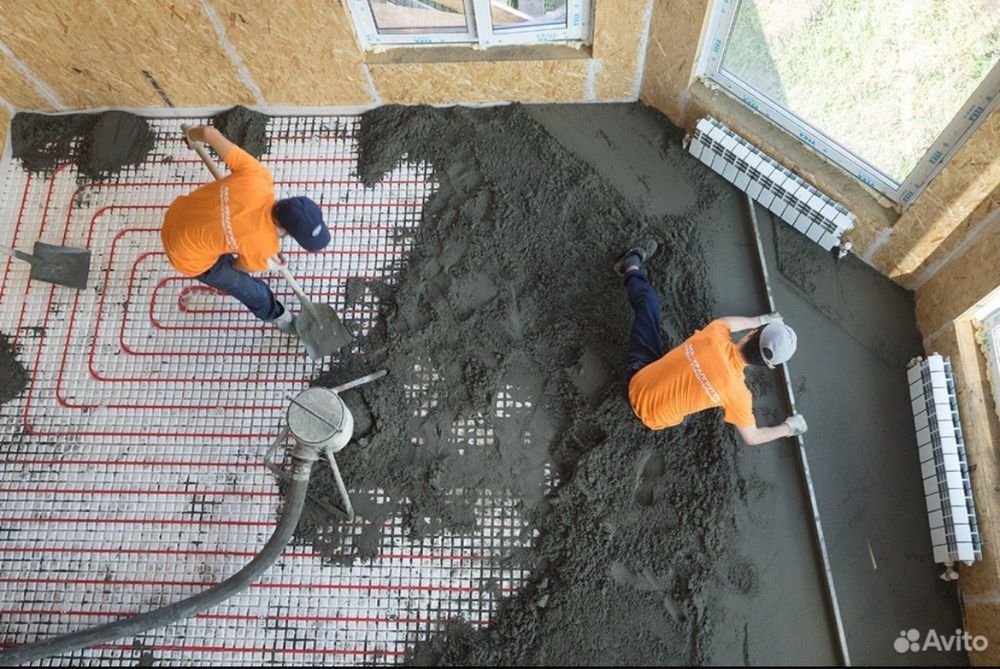 Стяжка Пола полусухая стяжка стяжка пол пол стяжка
